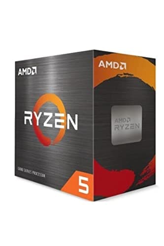 Processador AMD Ryzen 5 5600X (6 núcleos/12 Threads, 65W DTP, Socket AM4, 35MB de cache, Velocidade de aumento máxima até 4,6 GHz, com cooler Wraith Stealth)
