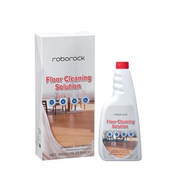 roborock Original agente de limpeza de pisos, para todos os robôs aspiradores, aspirador sem fios seco e húmido, sem formação de espuma nem riscos, concentrado, 480ml, diluição 1:200