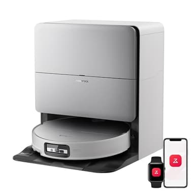 roborock Saros 20 Sonic Robot aspirador de pó 36.000 Pa, motor HyperForce, sistema duplo anti-embaraços, chassis AdaptiLift super limiares de 8,8 cm, novo RockDock, planeamento por voz SmartPlan 3.0