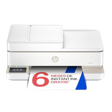 HP Envy 6520e 714N9B, Impressora multifunções de jato de tinta A4 colorida, impressão frente e verso automática, até 10 ppm, conexão Wi-Fi, USB 2.0, ADF, fax, 6 meses Instant Ink