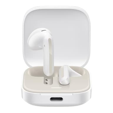 XIAOMI Redmi Buds 6 Active Auriculares sem fios, cancelamento de ruído, leves, até 36 horas de autonomia, Bluetooth 5.3, branco (versão ES)