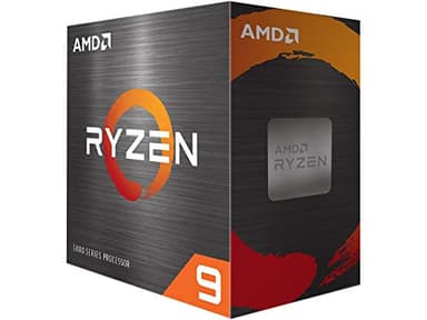 AMD Ryzen 9 5950X Processador (16 núcleos/32 Threads, 105W TDP, Socket AM4, 72MB Cache, Frequência de aumento máx. até 4,9 GHz, sem cooler)