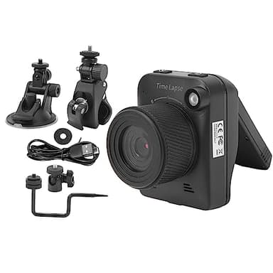 Annadue Easy Timelapse Câmara 4K com WiFi, impermeável, duração da bateria de 6 meses, vários modos de disparo | Vlog e gravação ao ar livre