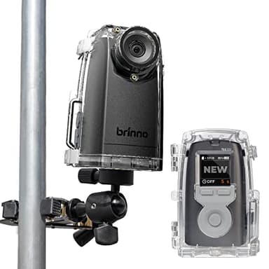 Brinno BCC300-C Timelapse Video Bundle - Câmara TLC300 1080P FHD e HDR, 118°FOV, ecrã LCD IPS 1,44", capa IPX4, braçadeira, fácil de usar em obras de construção, interiores e exteriores