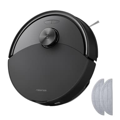 roborock Q10 S5 Set Robô aspirador e limpa chão, sucção HyperForce de 10000 Pa, aspirador robô com sistema anti-emaranhamento duplo, navegação PreciSense LiDAR, tecnologia de evitação de obstáculos