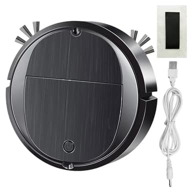 Sweeping Robot - Powerful Suction Small Robot Cleaner, Intelligent Robot Vacuum Cleaner, Sweeping Automatic Sweeping - Household Intelligent Robot Vacuum Cleaner, Suction Sweeping for Pet Hair, Hard