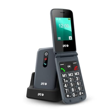 SPC Stella 2 - Telemóvel para idosos, teclas grandes e base de carregamento