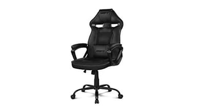 Drift DR50B, Cadeira Gaming profissional, em polipele de alta qualidade, ergonómica, na cor preta