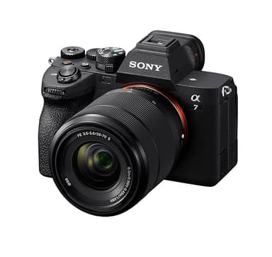 Sony Alpha 7 IV câmara mirrorless (Full-Frame) com alvo 28-70 mm f/3,5-5,6, 33 MP, 4K60p e ecrã táctil multiângulos, ideal para fotografia e gravação de vídeo profissional, preto
